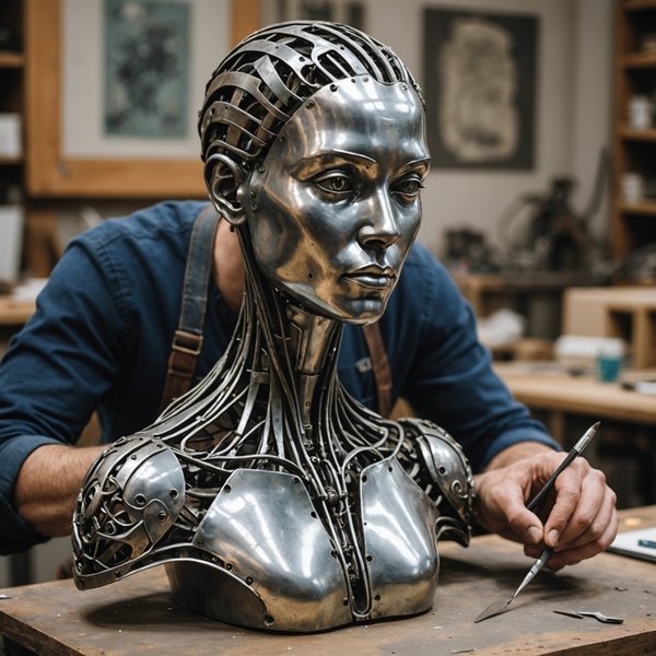 Comment les techniques de la sculpture sur métal peuvent-elles être enseignées aux étudiants en art ?