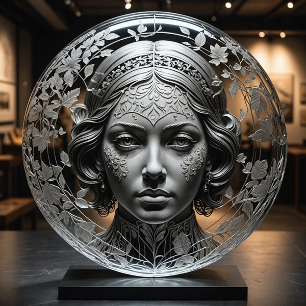 Comment les techniques de la gravure sur verre peuvent-elles être intégrées dans l'art contemporain ?