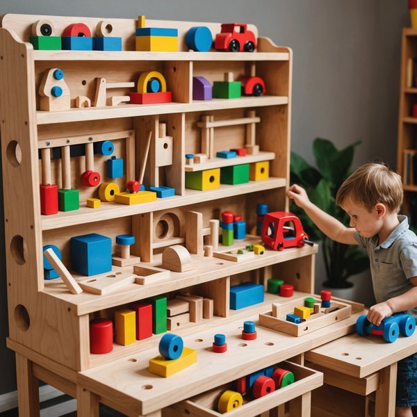 Comment concevoir un atelier de fabrication de jouets en bois pour enfants?