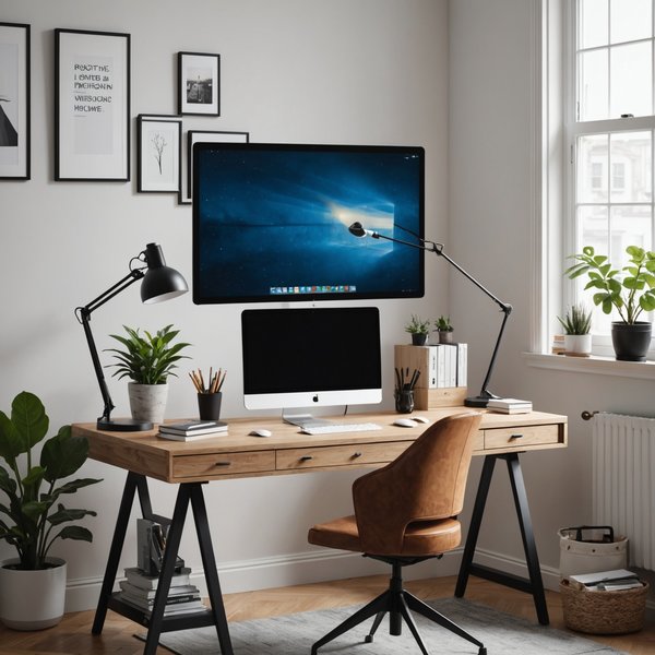 Comment créer un espace de travail ergonomique et inspirant à domicile ?